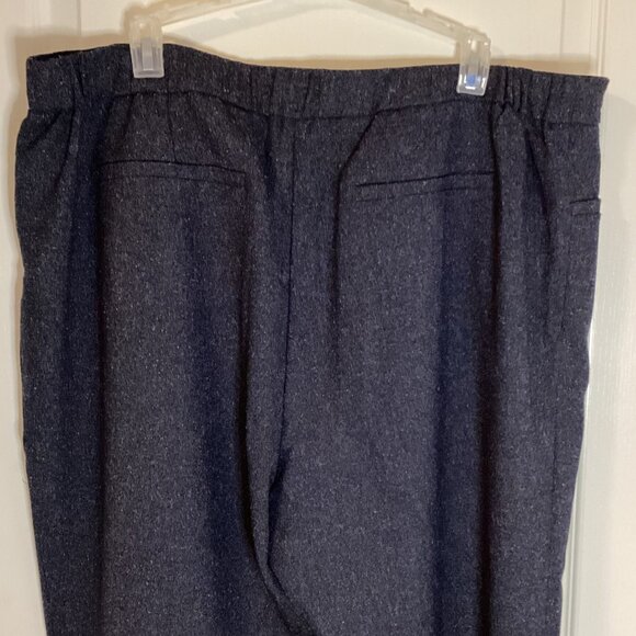 Reitmans Woman’s Casual Pants With Drawstring Size 16 Regular Comfy Dark Blue - Picture 5 of 7
